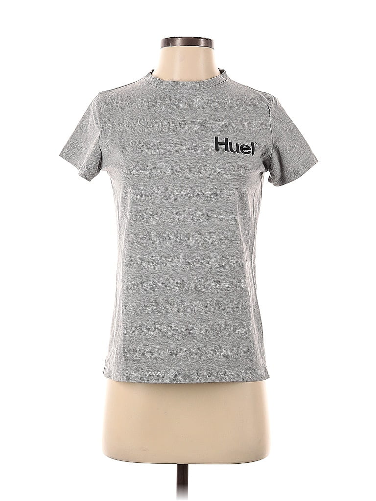 Pre-owned Assorted Brands Short Sleeve T-shirt In Gray