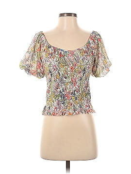 By Anthropologie Short Sleeve Blouse (view 1)