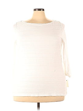 Talbots 3/4 Sleeve Top (view 1)