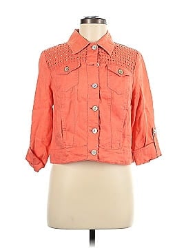 Chico's 3/4 Sleeve Button-Down Shirt (view 1)