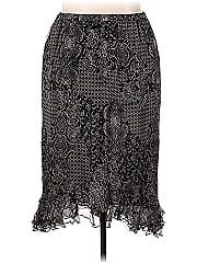 Avenue Silk Skirt