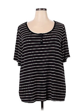 Lane Bryant Short Sleeve Henley (view 1)