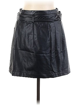 TGLA Faux Leather Skirt (view 2)