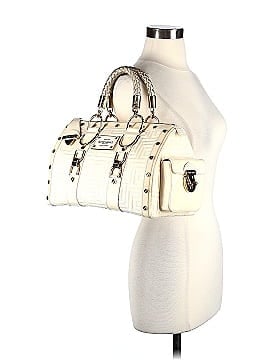 Gianni Versace Quilted Leather Snap Out Of It Satchel (view 2)