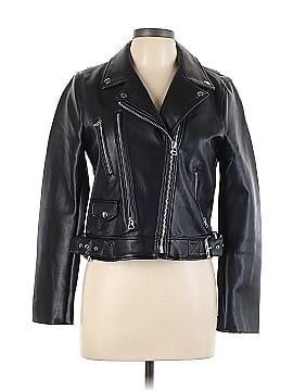 Zara Faux Leather Jacket (view 1)