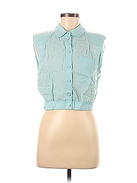 Alice + Olivia Sleeveless Button-Down Shirt (view 1)