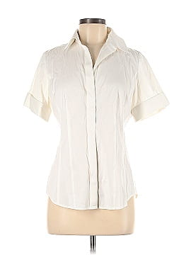 Ann Taylor Short Sleeve Button-Down Shirt (view 1)