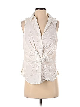 Nine West Sleeveless Button-Down Shirt (view 1)