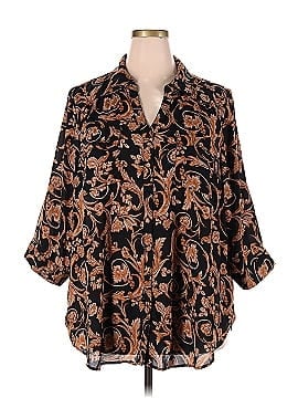 Torrid 3/4 Sleeve Blouse (view 1)