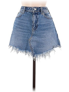 We the Free Denim Skirt (view 1)