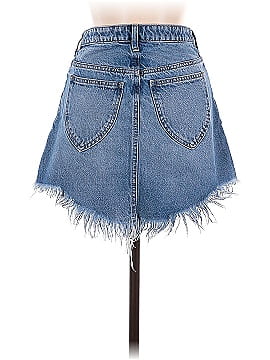 We the Free Denim Skirt (view 2)