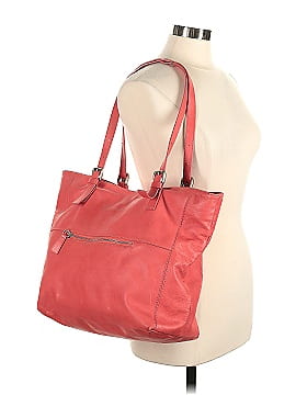 Garnet Hill Leather Tote (view 2)