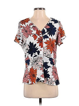 Liz Claiborne Short Sleeve Blouse (view 1)