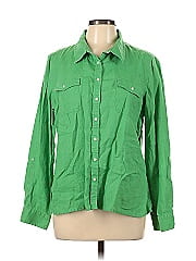 Talbots Outlet Long Sleeve Button Down Shirt