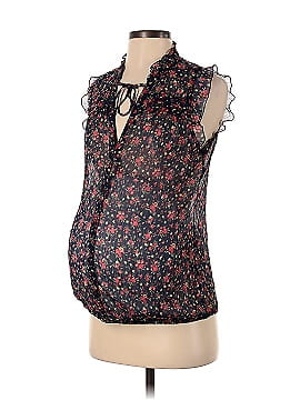 Two Hearts Maternity Sleeveless Blouse (view 1)