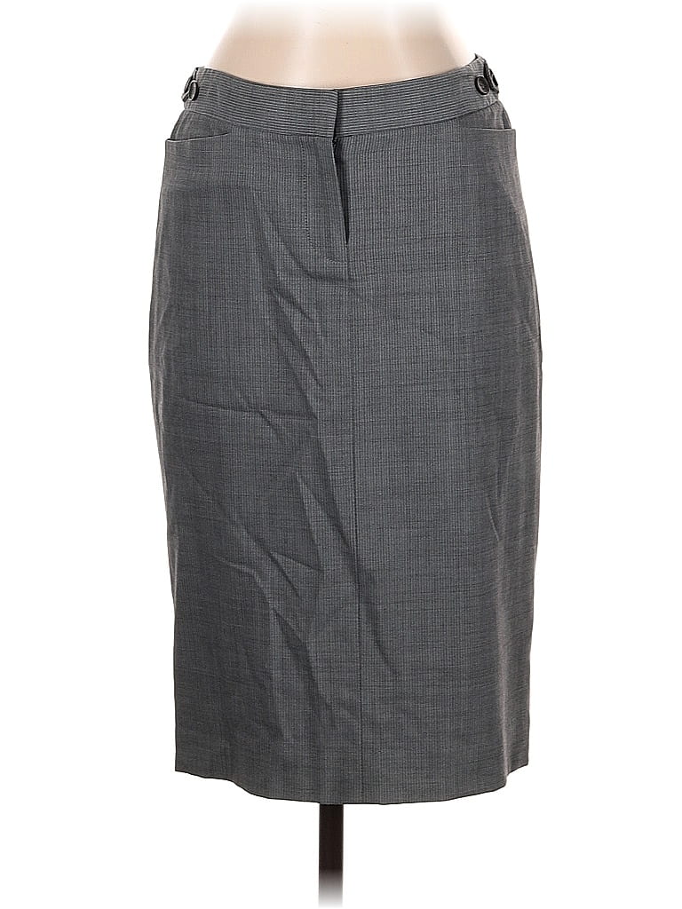 Click to view more detailed imagery on our partner's website Pre-owned Club Monaco Wool Skirt In Gray