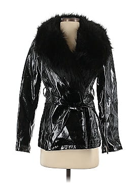 Topshop Faux Leather Jacket (view 1)