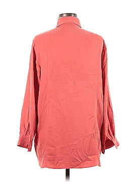 Soft Surroundings Long Sleeve Silk Top (view 2)