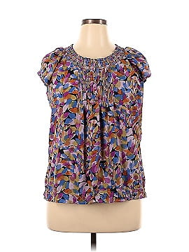 Banana Republic Factory Store Short Sleeve Blouse (view 1)