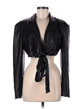Ronny Kobo Faux Leather Jacket (view 1)