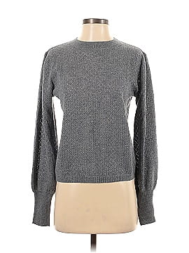 One Grey Day Los Angeles Cashmere Pullover Sweater (view 1)