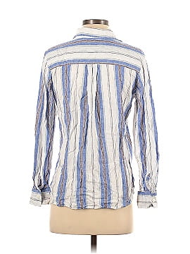 Ann Taylor LOFT Long Sleeve Button-Down Shirt (view 2)