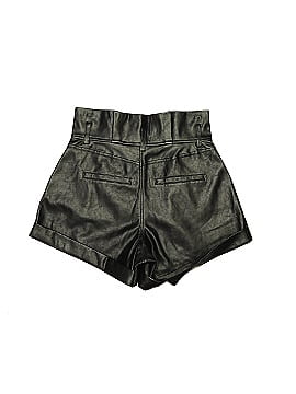 Blank NYC Faux Leather Shorts (view 2)