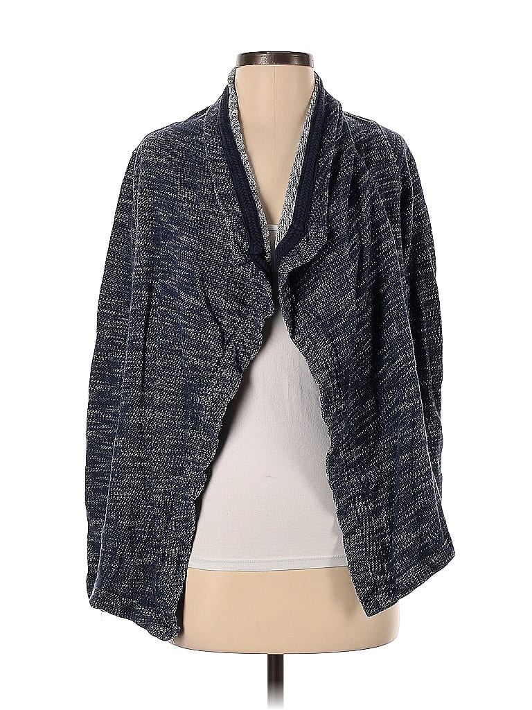 Pre-owned Lucky Lotus Cardigan Sweater In Blue