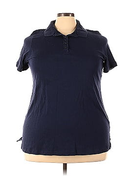 Woman Within Short Sleeve Polo (view 1)