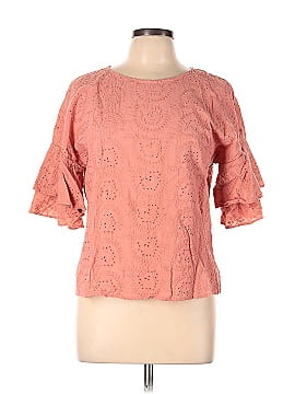 Liz Claiborne Career Short Sleeve Top (view 1)