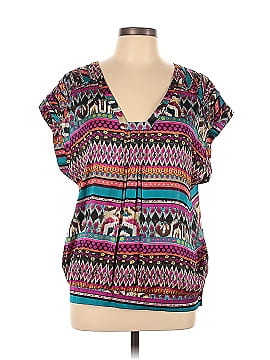 Daniel Rainn Short Sleeve Blouse (view 1)