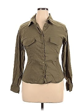 Zara Long Sleeve Button-Down Shirt (view 1)