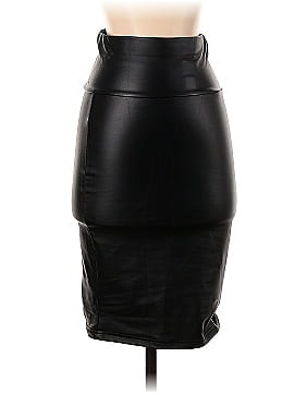 Shein Faux Leather Skirt (view 1)