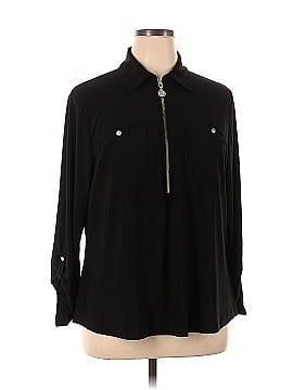 Anne Klein Long Sleeve Blouse (view 1)