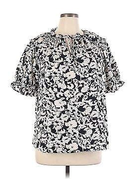 MELLODAY Short Sleeve Blouse (view 1)