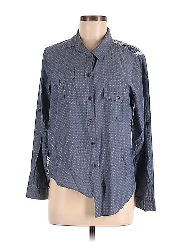 Nostalgia Long Sleeve Button-Down Shirt (view 1)