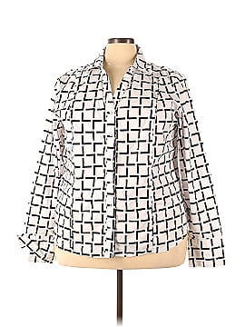 Ashley Stewart Long Sleeve Button-Down Shirt (view 1)