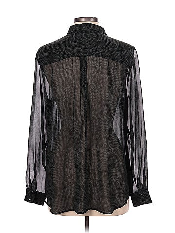 Eileen Fisher Long Sleeve Silk Top (view 2)