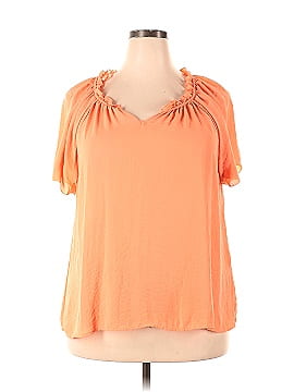 Style&Co Short Sleeve Blouse (view 1)