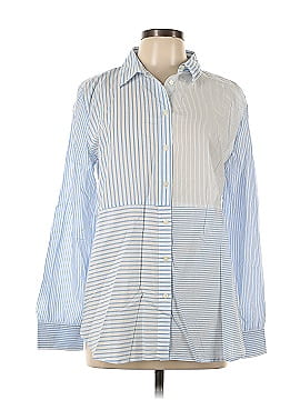 Ann Taylor LOFT Long Sleeve Button-Down Shirt (view 1)