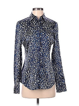 Ann Taylor Long Sleeve Silk Top (view 1)