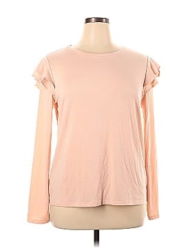 Ann Taylor Factory Long Sleeve T-Shirt (view 1)