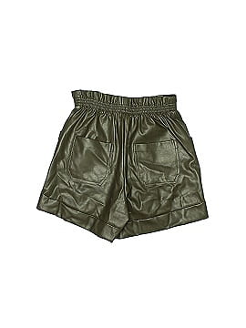 Q2 Faux Leather Shorts (view 2)