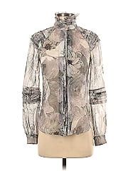 Diane Von Furstenberg Long Sleeve Silk Top