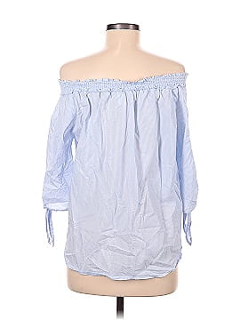 H&M L.O.G.G. 3/4 Sleeve Blouse (view 2)