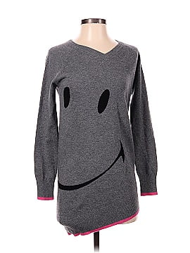 Smiley Cashmere Pullover Sweater (view 1)