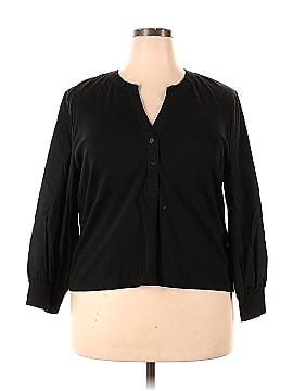 Banana Republic Factory Store Long Sleeve Blouse (view 1)