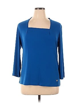 Anne Klein Long Sleeve Blouse (view 1)