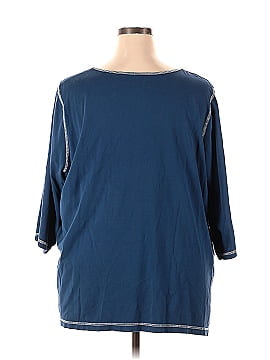 Mainstreet Blues 3/4 Sleeve Blouse (view 2)