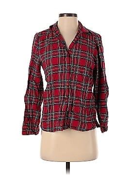 Maison Jules Long Sleeve Button-Down Shirt (view 1)